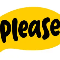 Please (Lütfen) görseli