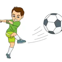 Picture for Kick a ball (Topa vurmak)