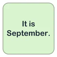 Picture for It is September. (Eylül ayındayız.)