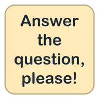 Picture for Answer the question, please! (Soruyu cevapla, lütfen!)