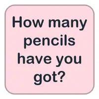 Picture for How many pencils have you got? (Kaç kalemin var?)