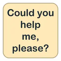 Picture for Could you help me, please? (Bana yardım eder misin, lütfen?)