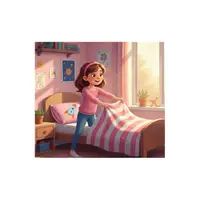 Picture for Make the bed (Yatağı toplamak)