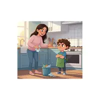 Picture for Put the rubbish out (Çöpleri dışarı çıkarmak)