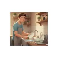 Picture for Wash the dishes (Bulaşıkları yıkamak)