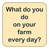 Picture for What do you do on your farm every day? (Çiftliğinizde her gün ne yaparsınız?)