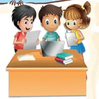 Let's study (Haydi çalışalım) görseli