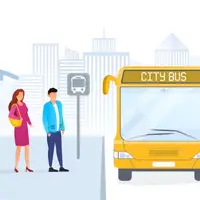 Bus stop (Otobüs durağı) görseli