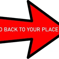 Go back to your place (Yerine git) görseli