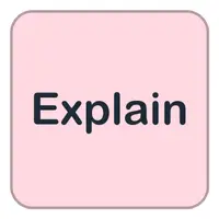 Explain (Açıklamak) görseli