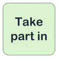 Take part in (Yer almak, katılmak) görseli