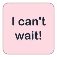Can't wait (Sabırsızlanmak) görseli