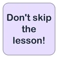 Don't skip the lesson! (Dersi asma!) görseli