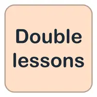 Double lessons (Çift ders) görseli
