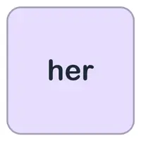 Her (Onu, ona (kadın)) görseli