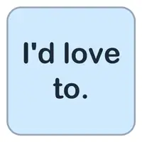 I'd love to. (Çok isterim.) görseli