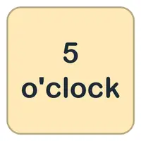 O'clock (Tam saat) görseli