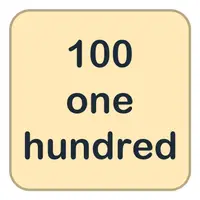 One hundred (Yüz) görseli