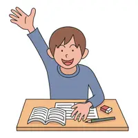 Raise a hand (El kaldırmak) görseli
