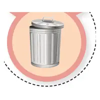 Rubbish bin (Çöp kutusu) görseli