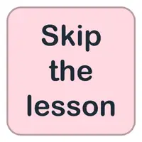 Skip the lesson (Dersi asmak) görseli