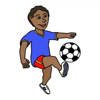 Picture for Playing football (Futbol oynama)
