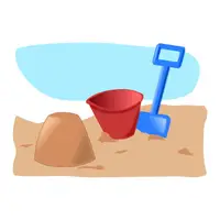 Build a sandcastle (Kumdan kale yapmak) görseli