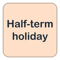 Half-term holiday (Dönem ortası tatil) görseli