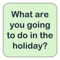 What are you going to do in the holiday? (Tatilde ne yapacaksın?) görseli