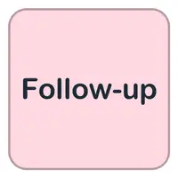 Follow-up (Takip çalışması) görseli