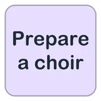 Prepare a choir (Koro hazırlamak) görseli