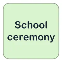School ceremony (Okul töreni) görseli