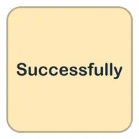 Successfully (Başarılı bir şekilde) görseli
