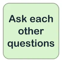 Ask each other questions (Birbirine soru sormak) görseli