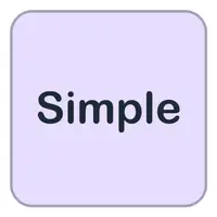 Simple (Sade, basit) görseli