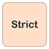 Picture for Strict (Katı, disiplinli)