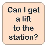 Picture for Can I get a lift to the station? (Beni istasyona bırakabilir misin?)