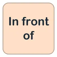 Picture for In front of (Önünde)