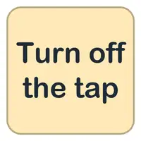 Picture for Turn off the tap (Musluğu kapatmak)