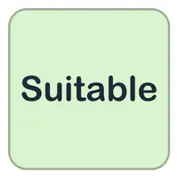Suitable (Uygun) görseli